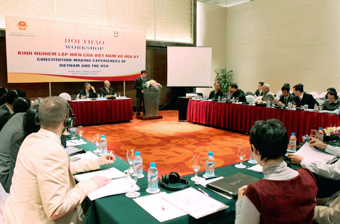 Hội thảo “Kinh nghiệm lập hiến của Việt Nam – Hoa Kỳ”