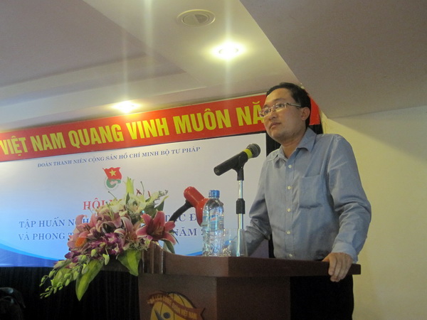 Đoàn Thanh niên Bộ Tư pháp tổ chức Hội nghị tập huấn nghiệp vụ công tác Đoàn và phong trào thanh niên năm 2013