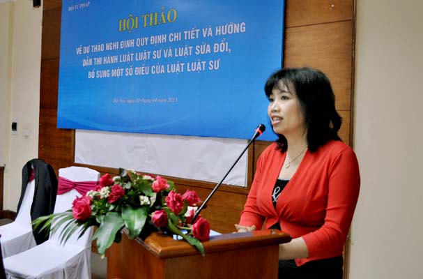 Xây dựng một Nghị định duy nhất quy định chi tiết và hướng dẫn thi hành của Luật Luật sư và Luật sửa đổi, bổ sung một số điều của Luật Luật sư