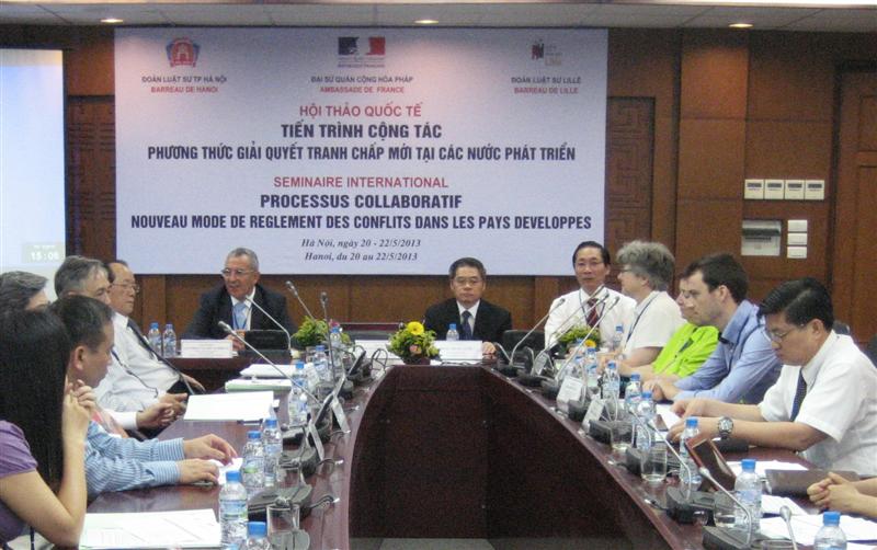 Hội thảo quốc tế “tiến trình cộng tác – phương thức giải quyết tranh chấp mới tại các nước phát triển”