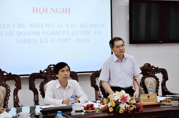 Bộ Tư pháp tổ chức Hội nghị Ban Chủ nhiệm Câu lạc bộ Pháp chế doanh nghiệp lần thứ VII