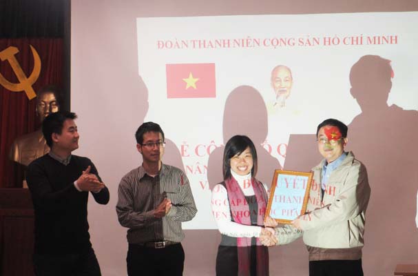 Lễ công bố Quyết định nâng cấp Đoàn thanh niên Viện Khoa học pháp lý thành Chi đoàn cấp cơ sở