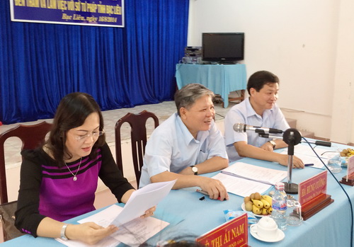 Bạc Liêu cần quan tâm đầu tư, đào tạo cán bộ tư pháp