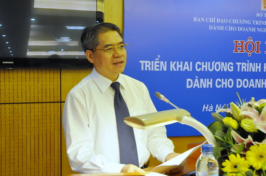 Hội nghị triển khai Chương trình hỗ trợ pháp lý liên ngành dành cho doanh nghiệp năm 2014