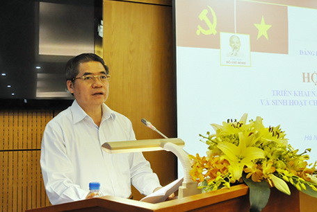 Hội nghị triển khai Năm công tác dân vận và sinh hoạt chuyên đề "Dân vận khéo"