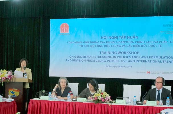 Hội thảo tập huấn lồng ghép giới trong xây dựng chính sách và pháp luật từ góc độ công ước CEDAW và các điều ước quốc tế có liên quan