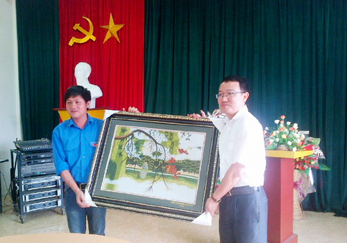 Ban Chấp hành đoàn thanh niên Bộ Tư pháp kiểm tra công tác Đoàn và phong trào thanh niên tại Trường trung cấp luật Tây Bắc
