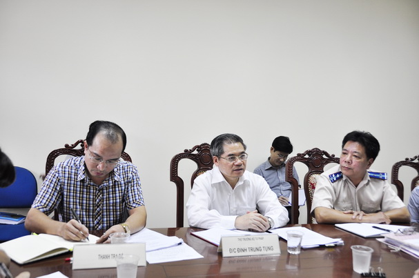 Lãnh đạo Bộ Tư pháp tiếp công dân tháng 10/2015 