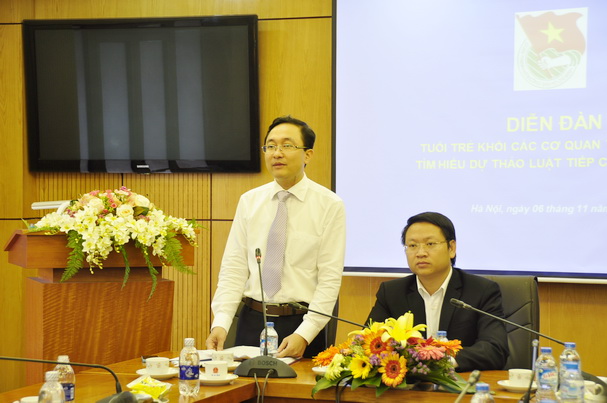 Đoàn Thanh niên Bộ Tư pháp tổ chức Lễ hưởng ứng Ngày Pháp luật năm 2015