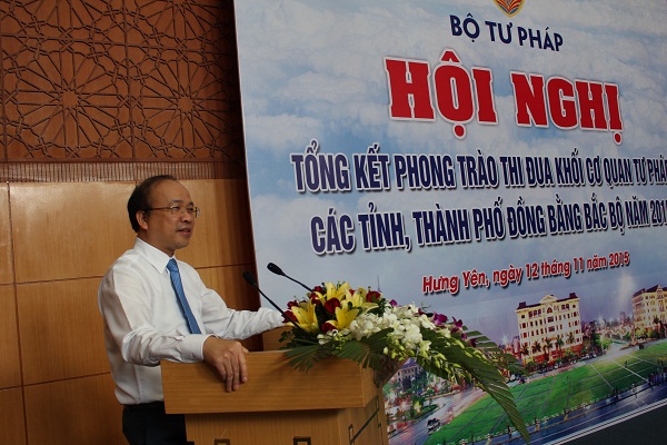 Tổng kết thi đua khối cơ quan tư pháp các tỉnh,thành phố Đồng bằng Bắc bộ: Nhiều khởi sắc 