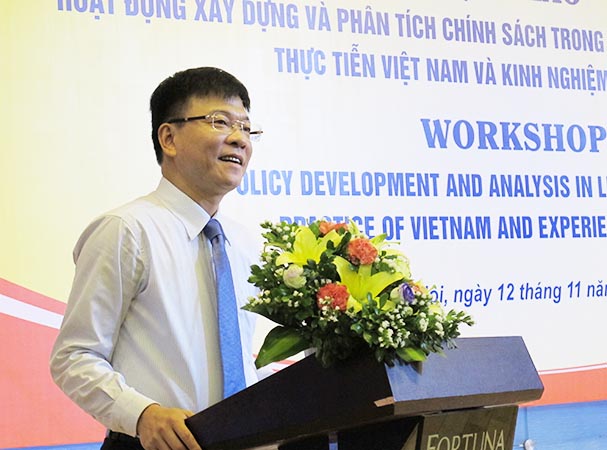Hội thảo xây dựng và phân tích chính sách trong quy trình xây dựng pháp luật 