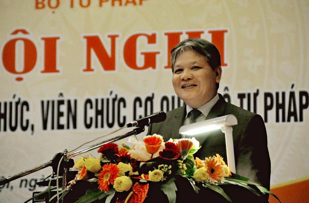 Hội nghị đại biểu cán bộ, công chức, viên chức cơ quan Bộ Tư pháp năm 2014