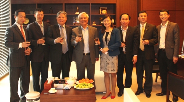 Bộ trưởng Bộ Tư pháp Hà Hùng Cường chúc Tết lãnh đạo Quốc hội và một số Ủy ban của Quốc hội 