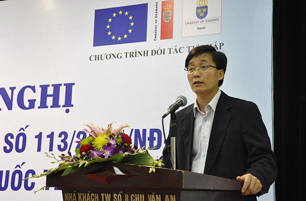 Hội nghị phổ biến Nghị định 113/2014/NĐ-CP về quản lý hợp tác quốc tế về pháp luật