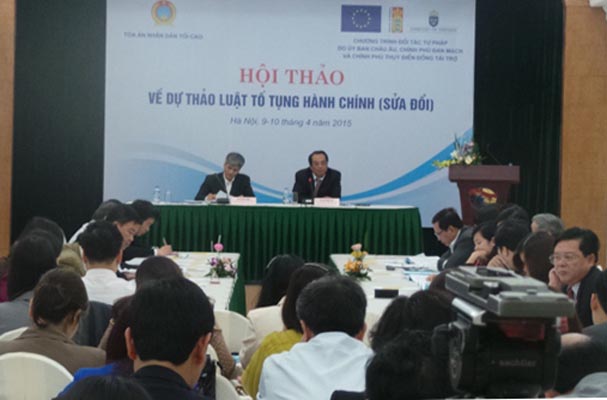 Dự thảo Luật tố tụng hành chính (sửa đổi): Bảo đảm giải quyết hiệu quả các khiếu kiện hành chính