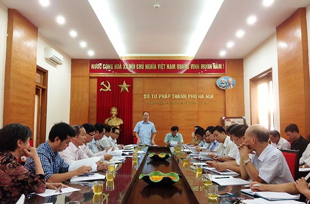 Kiểm tra tình hình tổ chức và hoạt động các cơ quan tư pháp, thi hành án dân sự