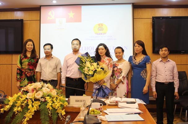 Tổ chức thành công Đại hội Công đoàn Văn phòng Bộ nhiệm kỳ 2015 - 2020