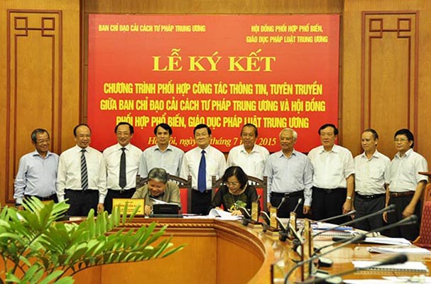 Thông tin, tuyên truyền, phổ biến nhiệm vụ cải cách tư pháp và hoạt động tư pháp đến Nhân dân  