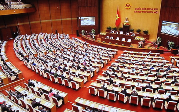 Điều chỉnh Chương trình xây dựng luật, pháp lệnh năm 2016 và Chương trình xây dựng luật, pháp lệnh năm 2017