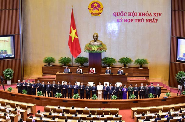 Quốc hội phê chuẩn thành viên Chính phủ nhiệm kỳ 2016-2020