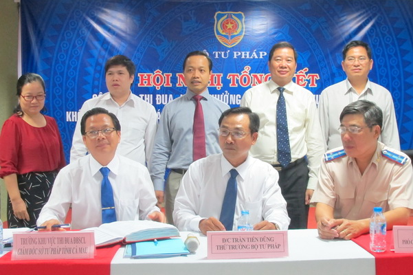 Thứ trưởng Bộ Tư pháp Trần Tiến Dũng: Đưa công tác Tư pháp, THADS lên tầm cao mới