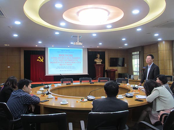 Hội thảo Công bố kết quả nghiên cứu đối với các nhiệm vụ khoa học