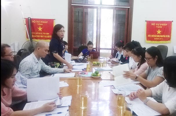Họp thẩm định DT Nghị định về lưu chiểu điện tử đối với loại hình báo nói, báo hình, báo điện tử