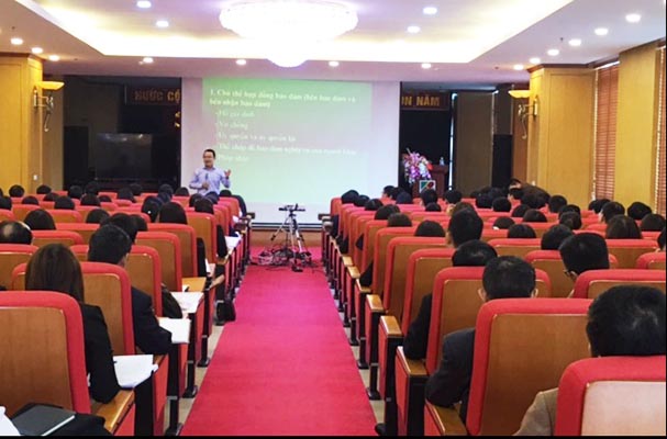 ĐH Luật Hà Nội: Tổ chức bồi dưỡng kiến thức pháp luật về giao dịch bảo đảm