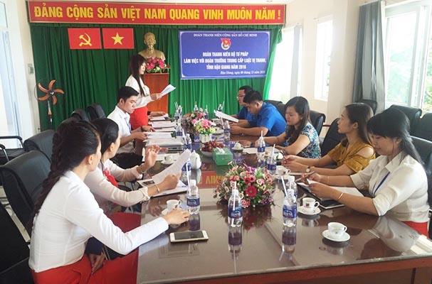 Tiếp tục phát huy vai trò của tổ chức Đoàn trong hoạt động của Trường Trung cấp luật Vị Thanh