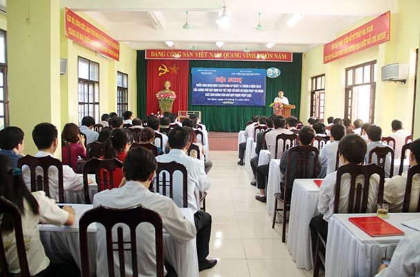 Hà Nam: Triển khai Nghị định số 34/2016/NĐ-CP về thi hành Luật ban hành VBQPPL
