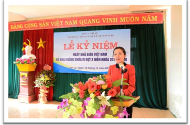 TCL Tây Bắc: Chào mừng ngày 20/11 và khai giảng khóa 4 hệ chính quy