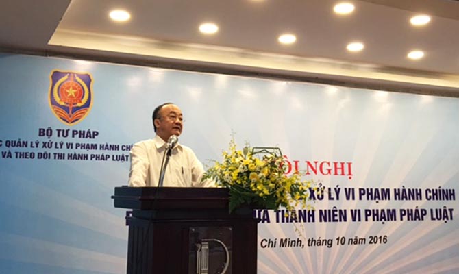 Tập huấn chuyên sâu về xử lý VPHC đối với người chưa thành niên vi phạm pháp luật