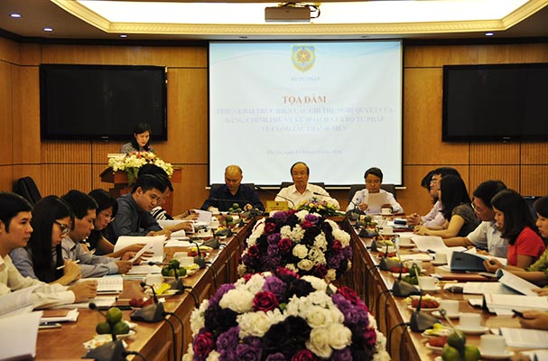 Tọa đàm thực hiện Chỉ thị, Nghị quyết của Đảng, Chính phủ, Kế hoạch Bộ Tư pháp về công tác thanh niên