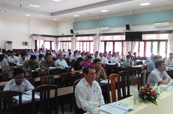 STP Bình Định: Tập huấn chuyên sâu Luật ban hành văn bản quy phạm pháp luật năm 2015