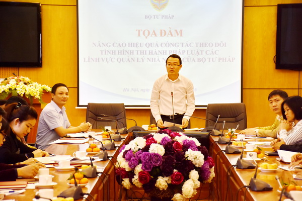 Nâng cao hiệu quả công tác theo dõi thi hành pháp luật của Bộ Tư pháp