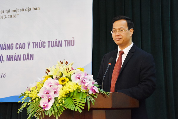 Thực hiện xét xử lưu động nhằm nâng cao ý thức tuân thủ, chấp hành pháp luật trong cán bộ, nhân dân