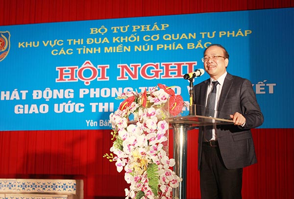 Tư pháp các tỉnh miền núi phía Bắc giao ước thi đua