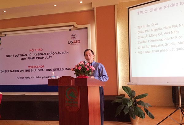 Hội thảo góp ý, hoàn thiện dự thảo Cuốn sổ tay kỹ năng soạn thảo văn bản quy phạm pháp luật