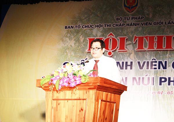 Hội thi Chấp hành viên giỏi khu vực miền núi phía Bắc: Sôi nổi và gay cấn