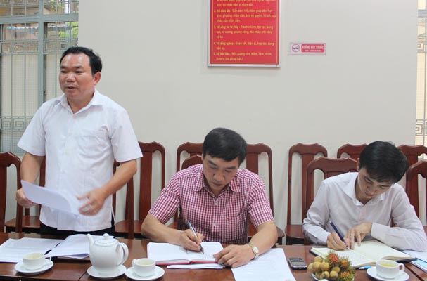 Đảng uỷ Bộ Tư pháp kiểm tra Chi bộ cơ sở Cục Công tác phía Nam