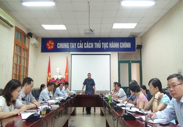 Hội nghị sơ kết công tác Đảng 06 tháng đầu năm 2016 của Đảng bộ Cục Kiểm soát thủ tục hành chính