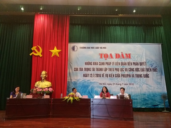 “Diễn đàn khoa học đầu tiên” về vụ kiện Biển Đông