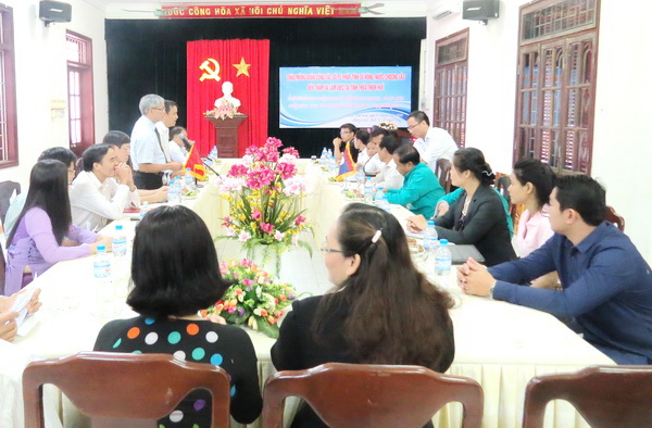 Sở Tư pháp tỉnh Thừa Thiên Huế làm việc với Đoàn cán bộ Sở Tư pháp tỉnh Sê Kông