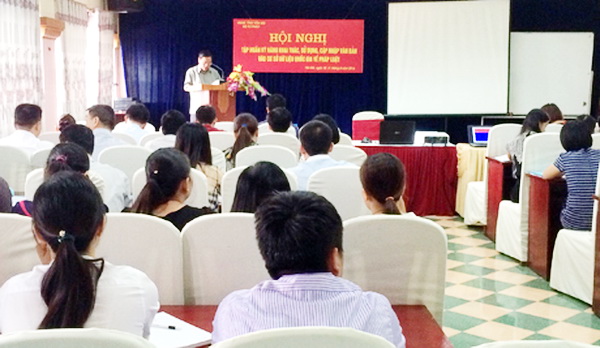 Yên Bái: khai thác hiệu quả Cơ sở dữ liệu quốc gia về pháp luật