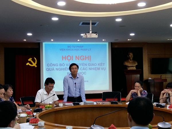 Chuyển giao kết quả nghiên cứu các nhiệm vụ khoa học
