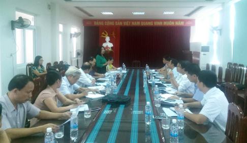 Đoàn công tác Cục Bổ trợ tư pháp làm việc tại Thái Bình