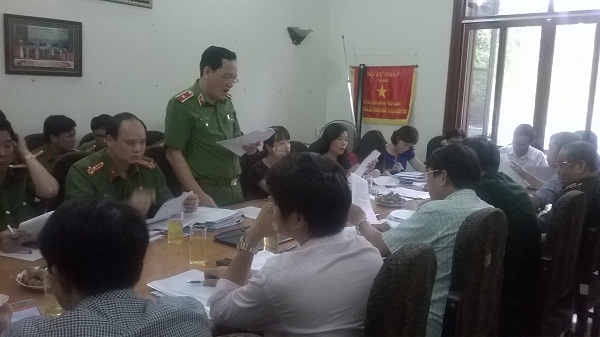 Họp TVTĐ dự thảo Nghị định quy định về công tác cứu nạn, cứu hộ của lực lượng Phòng cháy, chữa cháy