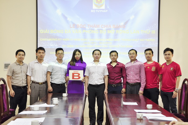 Cúp bóng đá Bộ Tư Pháp: Thu hút nhiều cơ quan, đơn vị tham gia tranh tài