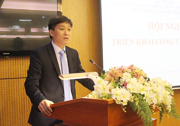 Hội nghị triển khai công tác hộ tịch, quốc tịch, chứng thực, con nuôi và lý lịch tư pháp