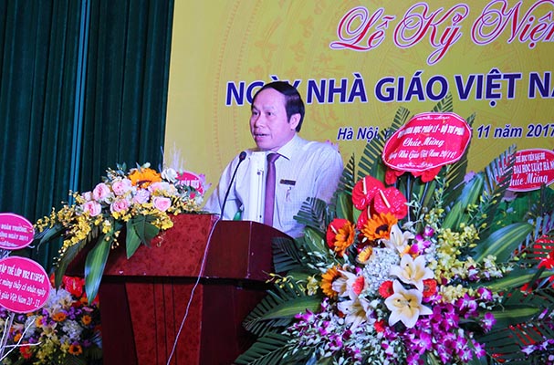 ĐH Luật Hà Nội kỷ niệm 35 năm ngày Nhà giáo Việt Nam 20/11